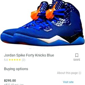 size 11 forty knikes blue
